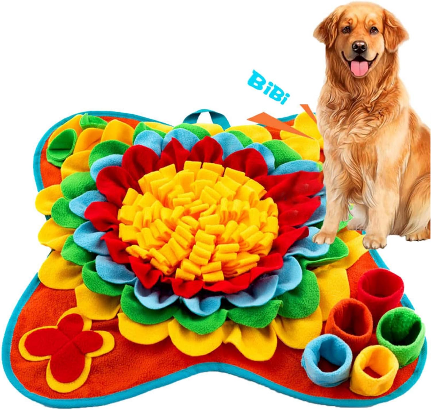 ALOYA Snuffle Mat for Dogs with Lick Mat and Plush Dog Toy - Enrichment Treat Dog Sniffing Mat for Boredom - Interactive Dog Puzzle Toys Snuffle Mats for Slow Feeding, Nosework, Mental Stimulation ALOYA Snuffle Mat for Dogs with Lick Mat and Plush Dog Toy - Enrichment Treat Dog Sniffing Mat for Boredom - Interactive Dog Puzzle Toys Snuffle Mats for Slow Feeding, Nosework, Mental Stimulation