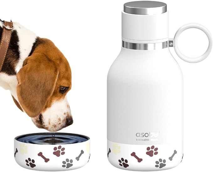 Stainless steel water bottle for dogs Asobu Stainless steel water bottle for dogs